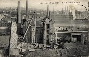 Ansichtskarte / Postkarte Montluçon Allier, Les Fours a Canon