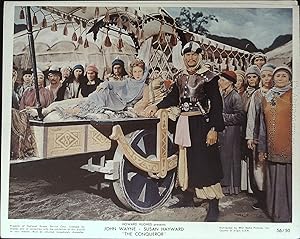 Image du vendeur pour The Conqueror 8 x 10 Color Still 1956 Susan Hayward! mis en vente par AcornBooksNH