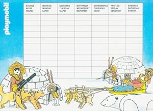 Stundenplan Playmobil Figuren, Inuit, Iglu - Koloniale Schutztruppe, Herero-Aufstand, DSWA, Kolon...