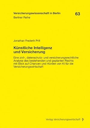 Seller image for Knstliche Intelligenz und Versicherung for sale by Wegmann1855