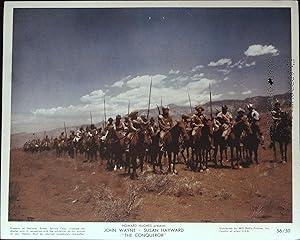 Imagen del vendedor de The Conqueror 8 x 10 Color Still 1956 Ready for battle! a la venta por AcornBooksNH