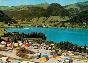 Bild des Verkufers fr Postkarte Carte Postale 73953854 Walchsee Tirol AT Terrassencamping Suedsee Fliegeraufnahme zum Verkauf von Versandhandel Boeger