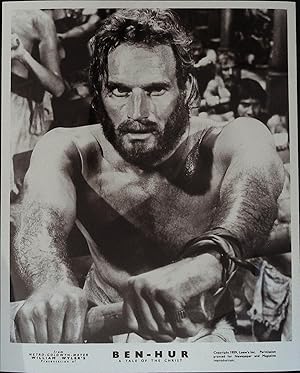 Image du vendeur pour Ben-Hur 8 x 10 Still 1960 Charlton Heston! mis en vente par AcornBooksNH