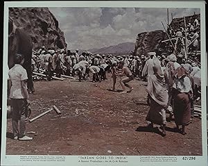 Immagine del venditore per Tarzan Goes to India 8 x 10 Color Still 1962 Jock Mahoney, Jai! venduto da AcornBooksNH