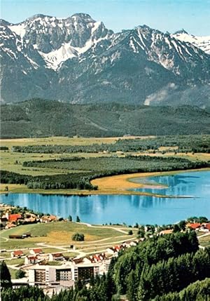 Postkarte Carte Postale 73951876 Hopfen See Fuessen Bayern Kurzentrum Enzensberg mit Blick auf Sc...