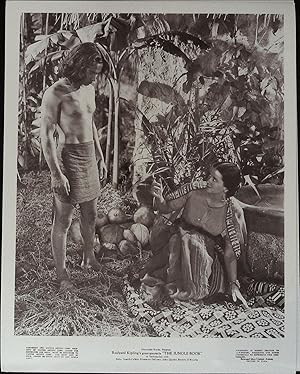 Image du vendeur pour The Jungle Book 8 x 10 Still 1942 Sabu! mis en vente par AcornBooksNH