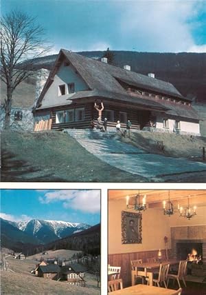 Postkarte Carte Postale 73954227 Spindleruv Mlyn Spindelmuehle Riesengebirge CZ Chata Pudis Panor...