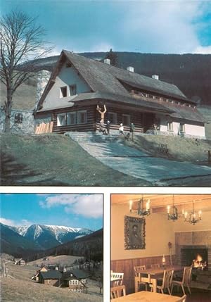 Postkarte Carte Postale 73954229 Spindleruv Mlyn Spindelmuehle Riesengebirge CZ Chata Pudis