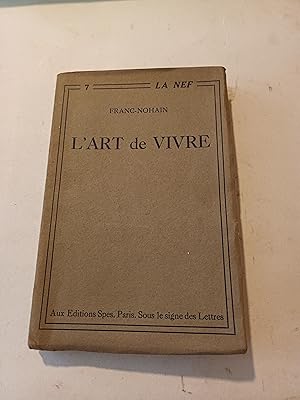 L'ART DE VIVRE