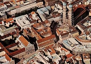 Postkarte Carte Postale 73951027 Muenchen Innenstadt mit Frauenkirche und Michaelskirche