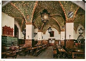 Postkarte Carte Postale 73951028 Muenchen Kgl. Hofbraeuhaus Parterre-Raeume