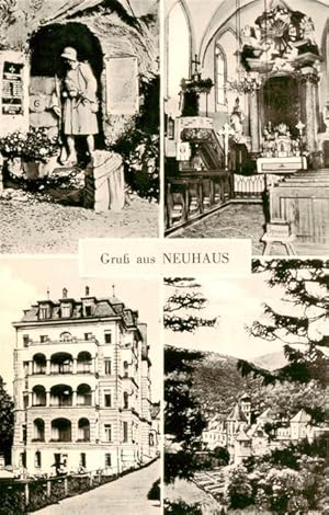 Postkarte Carte Postale 73956425 Neuhaus Niederoesterreich Weissenbach Triesting AT Hotel Ansicht...