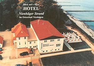 Bild des Verkufers fr Postkarte Carte Postale 73958810 Nienhagen Ostseebad Hotel Nienhaeger Strand Fliegeraufnahme zum Verkauf von Versandhandel Boeger