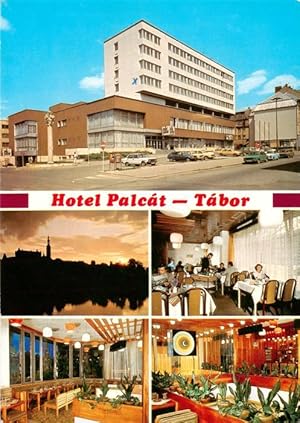 Postkarte Carte Postale 73959104 Tabor CZ Hotel Palcat Gastraeume
