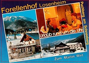 Postkarte Carte Postale 73957007 Puchberg Schneeberg Niederoesterreich AT Hotel Restaurant Forell...