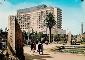 Postkarte Carte Postale 73953088 Cairo Egypt Nile Hilton Hotel