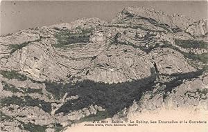 Postkarte Carte Postale 13963154 Le Saleve 74 Haute-Savoie Panorama Le Sphinx les Etournelles et ...