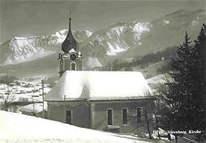 Postkarte Carte Postale 13963980 Soerenberg LU Kirche Winterpanorama Alpen