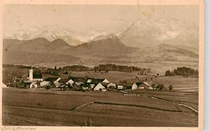 Postkarte Carte Postale 73959590 Zell Pfronten Bayern Panorama Alpen