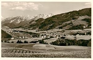 Postkarte Carte Postale 73956046 Nesselwang Allgaeu Bayern Panorama mit Tiroler Bergen
