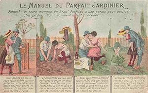 Bild des Verkufers fr Postkarte Carte Postale 73965116 Humor Humour-- Frau Mann Le Manuel du Parfait Jardinier zum Verkauf von Versandhandel Boeger