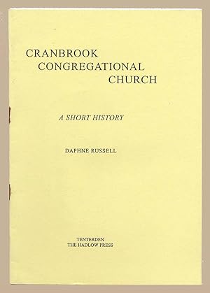 Immagine del venditore per Cranbrook Congregational Church venduto da Martin Harrison