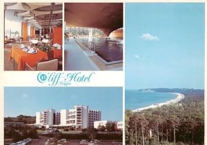 Postkarte Carte Postale 73961936 RueGEN INSEL Cliff Hotel Seeterrassen Schwimmhalle Panorama Blic...