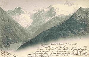 Bild des Verkufers fr Postkarte Carte Postale 13965242 Finshauts Finhaut VS Panorama Bergwelt Glacier du Trient Gletscher zum Verkauf von Versandhandel Boeger