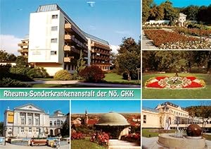 Postkarte Carte Postale 73962025 Baden Wien AT Rheuma Sonderkrankenanstalt der Noe GKK Park Teila...