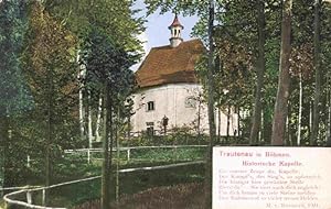 Postkarte Carte Postale 73963602 Trautenau Trutnov CZ Historische Kapelle