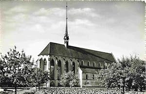 Postkarte Carte Postale 13965233 Koenigsfelden AG Klosterkirche