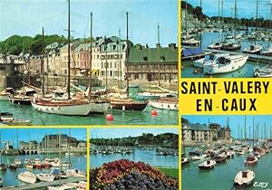 Postkarte Carte Postale 13964157 Saint-Valery-en-Caux Différents aspects du port