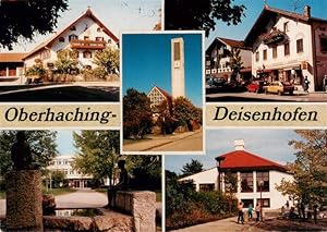 Postkarte Carte Postale 73959839 Deisenhofen Muenchen Teilansichten Kirche