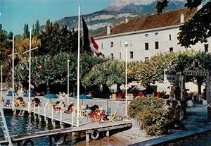 Postkarte Carte Postale 13961987 Talloires 74 Haute-Savoie Hotel de l'Abbaye Lac d'Annecy