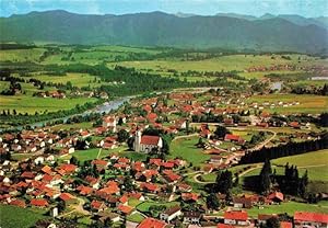 Postkarte Carte Postale 73964831 Lechbruck am See Bayern Panorama Blick gegen Ammer- und Kenzen-H...