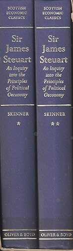 Immagine del venditore per An inquiry into the Principles of Political Oeconomy Volume 1 and 2 . Edited and with an Introduction by Andrew S.Skinner venduto da Antiquariat Andreas Schwarz