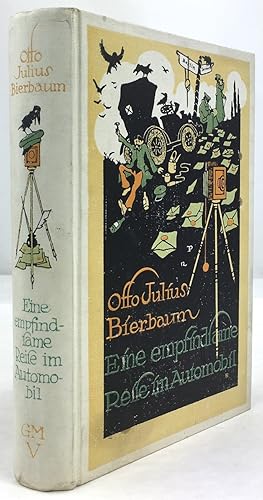 Bild des Verkufers fr Eine empfindsame Reise im Automobil von Berlin nach Sorrent und zurck an den Rhein. In Briefen an Freunde geschildert von Otto Julius Bierbaum. Mit neunundfnfzig Abbildungen teils nach der Natur und teils nach Kunstwerken. zum Verkauf von Antiquariat Heiner Henke