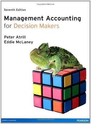 Image du vendeur pour Management Accounting for Decision Makers with MyAccountingLab access card mis en vente par WeBuyBooks