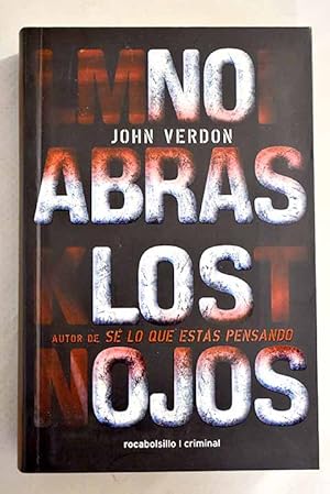 Seller image for No abras los ojos for sale by Alcan Libros