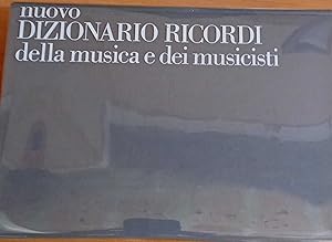 Seller image for Nuovo dizionario della musica e dei musicisti for sale by librisaggi