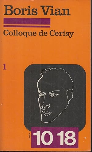 Seller image for Boris Vian / Colloque de Cerisy 1 for sale by PRISCA