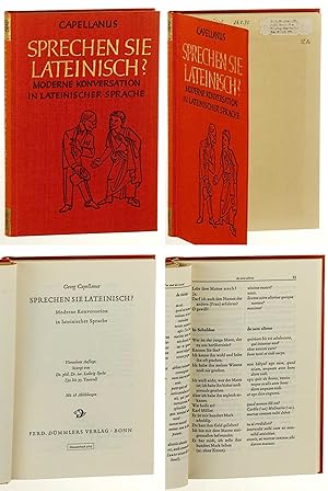 Seller image for Sprechen Sie Lateinisch? Moderne Konversation in lateinischer Sprache. 14. Aufl. besorgt von Ludwig Spohr (32. - 35. Tsd.). for sale by Antiquariat Lehmann-Dronke