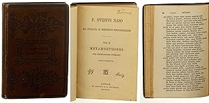 Seller image for P. Ovidius Naso. Ex iterata R. Merkelii recongn. Vol. 2: Metamorphoses. Cum emendationis summario. Ed. stereotypa. for sale by Antiquariat Lehmann-Dronke