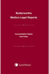 Bild des Verkufers fr Butterworths Medico-Legal Reports Set zum Verkauf von LawBooksellers