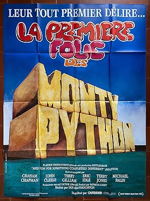 Affiche originale cinéma LA PREMIERE FOLIE DES MONTY PYTHON 120x160cm