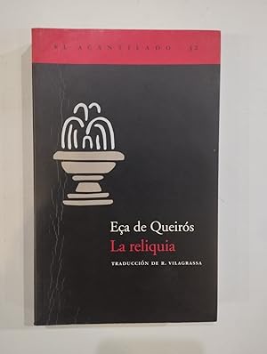 Seller image for La reliquia for sale by Saturnlia Llibreria