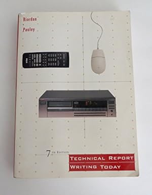 Bild des Verkufers fr Technical Report Writing Today zum Verkauf von WeBuyBooks