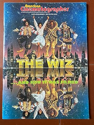 Magazine Revue AMERICAN CINEMATOGRAPHER The Wiz and how it was filmed