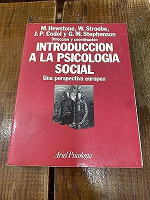 Bild des Verkufers fr Introduccion a la psicologia social zum Verkauf von Trfico de Libros Lavapies