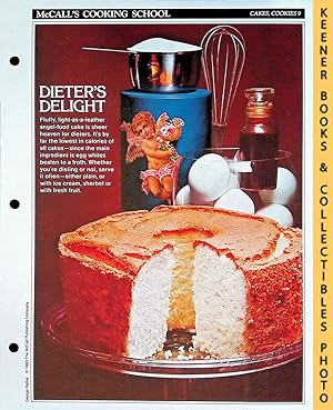 McCall's Cooking School Recipe Card: Cakes, Cookies 9 - Angel-Food Cake : Replacement McCall's Re...